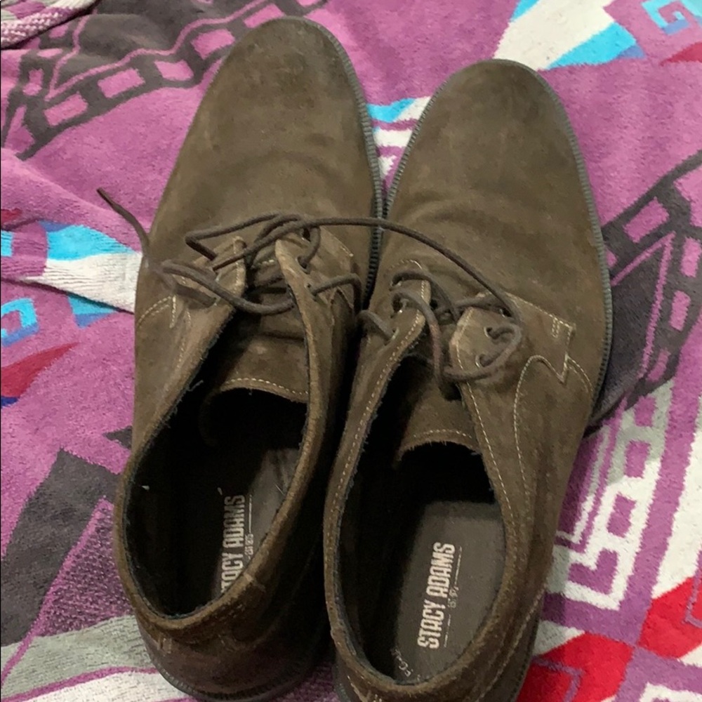 Brown men’s dress shoes